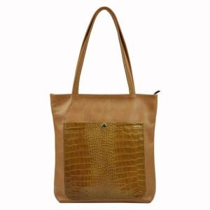 Damska Torebka Skórzana A4 Patrizia 418-082-02 COCO camel