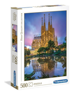 Clementoni Puzzle 500el - Barcelona Sagrada Familia