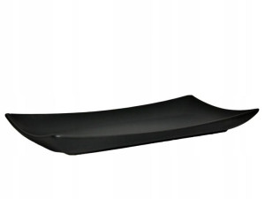 CERAMIKA PATERA półmisek TALERZ sushi FONDUE 35x17 czarny