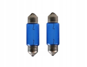 Żarówki Rurkowe Platinium 36mm 12v 5w Niebieska