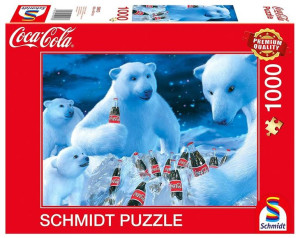 Puzzle Pq 1000 Cocacola Niedźwiedzie Polarne G3