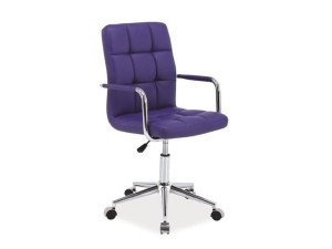 Fotel Obrotowy Q-022 Fioletowy