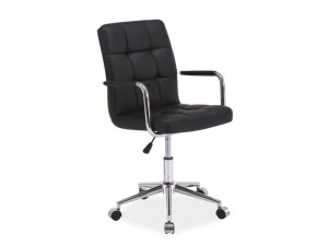 Fotel Obrotowy Q-022 Czarny