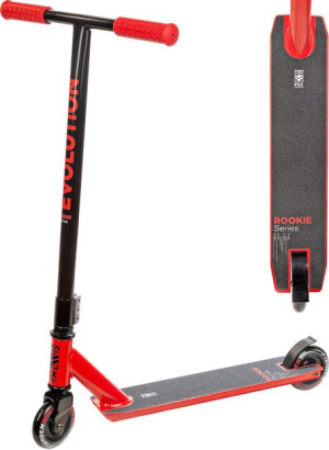 Hulajnoga Wyczynowa Stunt RAVEN Evolution Rookie Red