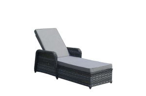 Łóżko ogrodowe z technorattanu MATTO