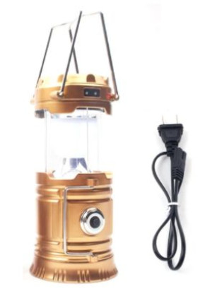 Lampa turystyczna akumulator kempingowa solar LED