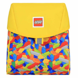 Plecak do zerówki Kiddiewink LEGO - bricks / yellow