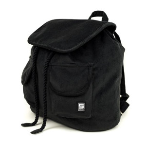 Shellbag Plecak flap faded black