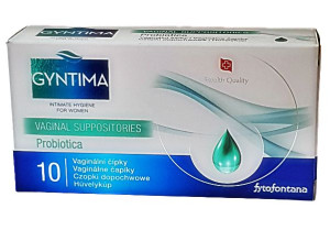 Czopki dopochwowe Probiotica Gyntima 10 szt.