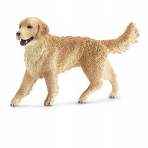 Schleich 16395 Pies Golden retriever suka figurka