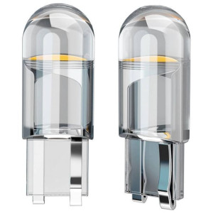 Żarówka LED W5W T10 HPC COB Transparent Krystaliczna powłoka