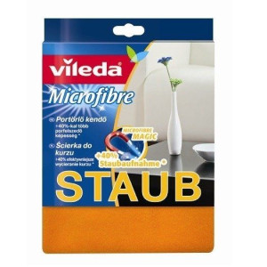 Ścierka do kurzu z mikrofibry Staub Vileda pomarańczowy