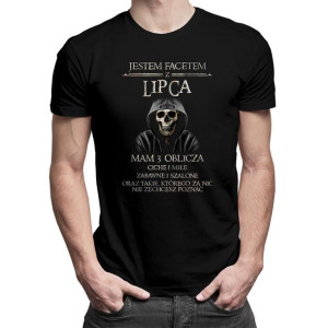 Jestem facetem z lipca. Mam 3 oblicza - koszulka urodzinowa