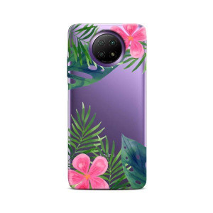 Casegadget Etui Nadruk Liście I Kwiaty Xiaomi Redmi Note 9 5g