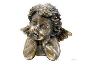 Rozkoszny aniołek amorek cherubinek kupidyn putto