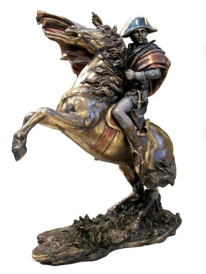Napoleon Bonaparte cesarz Francuzów na spiętym koniu grawer opcja