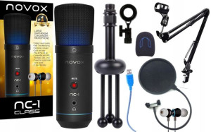 Novox Nc-1 Class Mikrofon Pojemnościowy Ramię Pop
