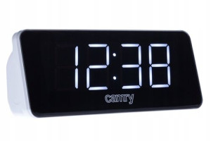 Radiobudzik Radio Pll Am/fm Led Alarm Zegar Antena