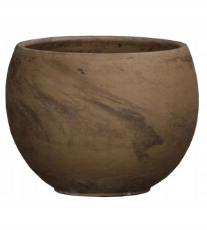 Doniczka osłonka ceramiczna donica na balkon h9cm