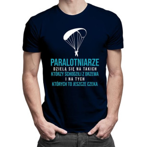 Typy paralotniarzy koszulka prezent dla paralotniarza