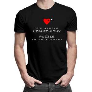 Nie jestem uzależniony puzzle to moje hobby koszulka prezent