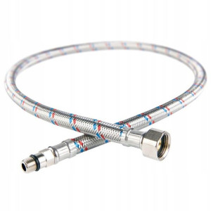 Wąż Wężyk W Oplocie Do Baterii Krótki M10 3/8 60cm