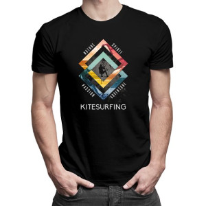 Kitesurfing - nature, spirit, passion, adventure koszulka