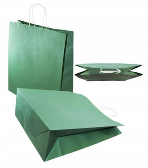 Torby z PAPIERU 35x15x40cm EKO Premium 10 sztuk