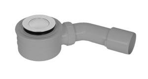 Germanline Syfon Brodzikowy Fi 50 Klik Klak Chrom Metalowy(gl0002ch)