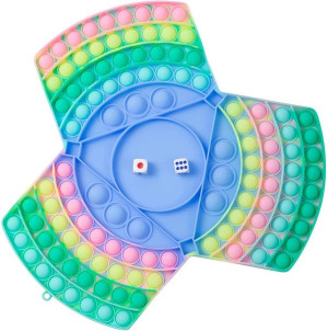 POP IT! Duża Gra sensoryczna dla 3 osób - Bąbelki