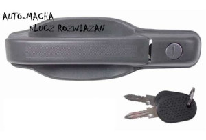 Iveco Turbo Daily klamka zewnętrzna SZARA przednia lewa