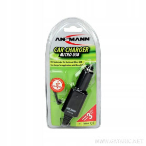 ANSMANN ładowarka samochodowa Micro USB 5V 1000mA
