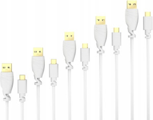 KabelDirekt kabel przewód micro USB 5x0,5m ładuje