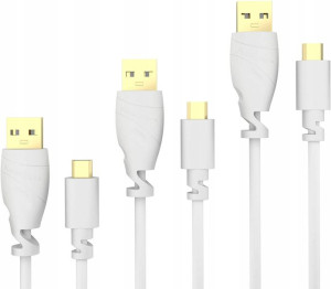 KabelDirekt kabel przewód micro USB 3x1,5m ładuje