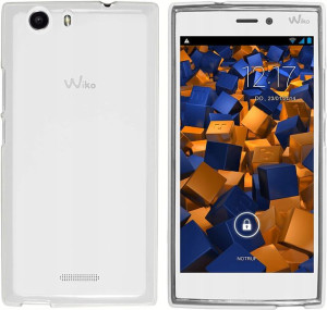 Mumbi Etui Wiko Ridge 4G przezroczyste białe case