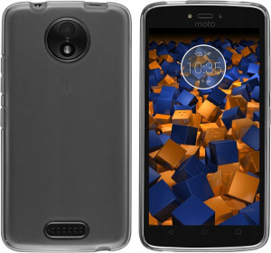 Mumbi Etui przezroczyste czarne Lenovo Moto C