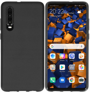 Mumbi Etui czarne wytrzymałe Huawei P30 case