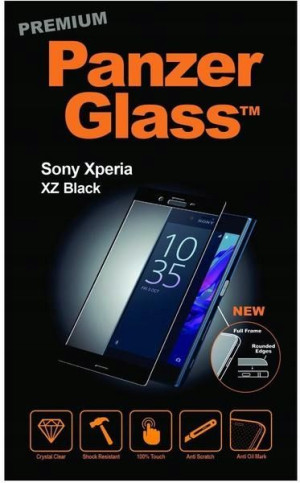 PanzerGlass do Sony Xperia XZ czarne szkło