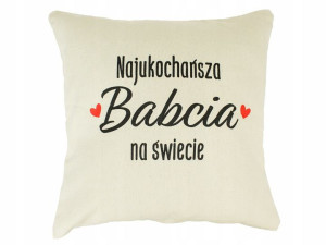 Poduszka podusia jasiek Najukochańsza Babcia