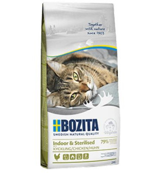 BOZITA Cat Sucha Sterilised Chicken 400g