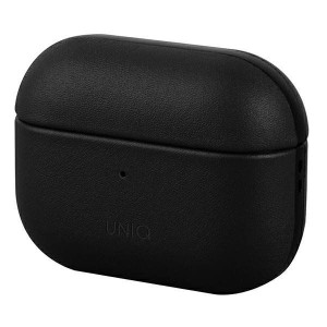 UNIQ etui Terra AirPods Pro Genuine Leather czarny/black