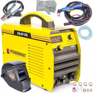 Przecinarka PLAZMOWA Plazma 50A 230V 15mm Zestaw PM-PP-50L PM0800