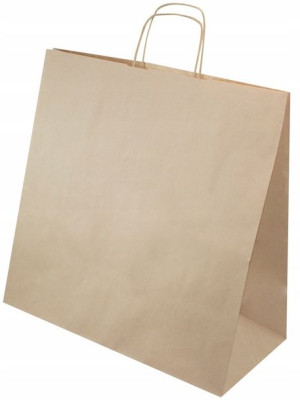 Torba papierowa torby na zakupy 40x18x39 XL 100