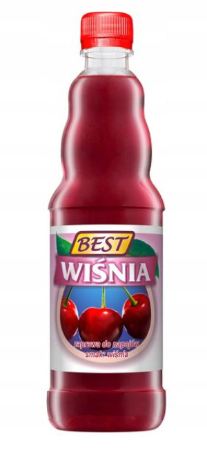 Syrop wiśniowy zaprawa wiśnia BEST 380ml