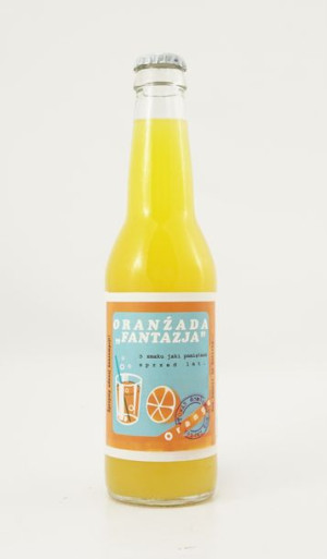 Oranżada fantazja PRL Orange smak dzieciństwa