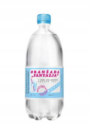 Oranżada Biała fantazja PRL 1L smak dzieciństwa