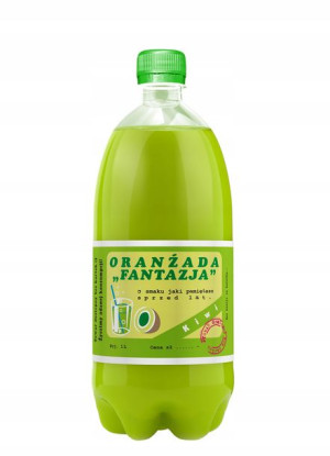 Oranżada fantazja PRL Kiwi 1L smak dzieciństwa