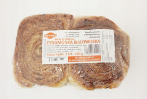 Bułka drożdżowa Cynamonka Białowieska 200g