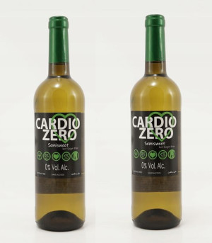 Wino bezalkoholowe białe półsłodkie Cardio Zero