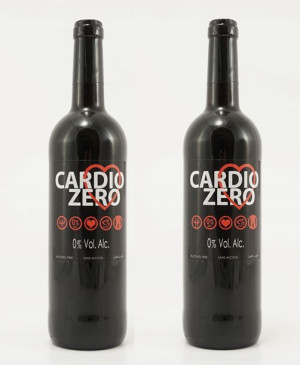 Wino bezalkoholowe czerwone wytrawne Cardio Zero